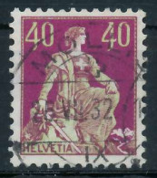 SCHWEIZ 1924 Nr 208x Zentrisch Gestempelt X6C2B62 - Oblitérés