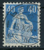 SCHWEIZ 1921 Nr 170b Zentrisch Gestempelt X6C2B5A - Oblitérés