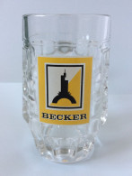 Chope De Bière Becker - Verres