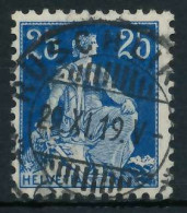 SCHWEIZ 1908 Nr 103 Zentrisch Gestempelt X6C2BDA - Oblitérés