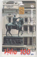 SERBIA - Monument Of Prince Mihailo Obrenović, 01/01, Chip: GEM5 (Red), Tirage 150.000, Used - Yugoslavia