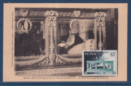 Monaco - Carte Maximum - Maison Mère Des Soeurs De La Charité De Nevers - 1958 - Cartes-Maximum (CM)