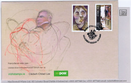 Ireland Art 2009 Francis Bacon 55c And 82c Together On Single Combo First Day Cover 24.IV.2009 - FDC