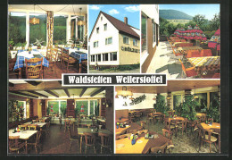 AK Waldstetten-Weilerstoffel, Gasthof Hölzle, Im Gastraum, Auf Der Terrasse  - Other & Unclassified