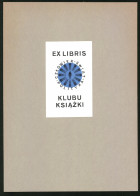 Exlibris Klubu Ksiazki, Wappen Mit Einem Mann  - Bookplates