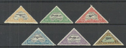 Estland Estonia 1920 & 27 Flugpost Air Mail Michel 13 & 48 - 52 A * Air Planes - Avions