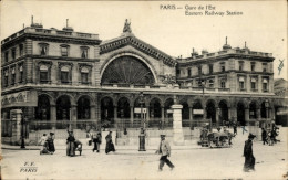 CPA Paris X., Gare De L’Est - Other & Unclassified