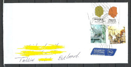 NEDERLAND Netherlands 2023 Air Mail Cover To Estonia - Covers & Documents