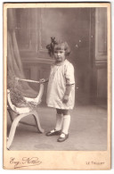 Photo Eug. Notter, Le Thillot, Fille Avec Schleife Im Haar  - Anonymous Persons