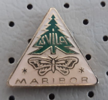 SVILA Maribor  Textile Factory Pappilon Butterfly  Butterflies Slovenia Pin - Animals