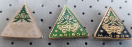 SVILA Maribor  Textile Factory Pappilon Butterfly  Butterflies Slovenia Pins - Animals