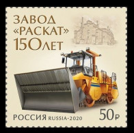 2020 Russia 2879 150 Years Of The Raskat Plant - Tractor 4,80 € - Voitures