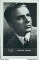 Bh186 Figurina Vav Rossano Brazzi Attore Actor Film Star Personaggi Famosi - Other & Unclassified