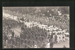 AK Leipzig, 1. Deutsches Arbeiter-Turn Und Sportfest 1922, Eröffnungsumzug  - Autres & Non Classés