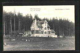 AK Bockswiese B. Goslar, Villa Bocksberg  - Goslar