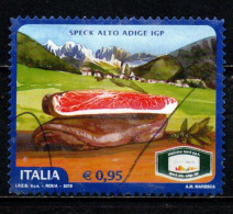 ITALIA - 2016 - MADE IN ITALY: SPECK ALTO ADIGE - ANNULLO A PENNA - USATO - 2011-20: Used