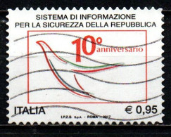 ITALIA - 2017 - SISTEMA DI INFORMAZIONE PER LA SICUREZZA DELLA REPUBBLICA - USATO - 2011-20: Used