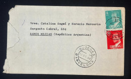 CM) 1984. SPAIN. ENVELOPE SENT ARGENTINA. DOUBLE STAMP OF KING JUAN CARLOS I. 2ND CHOICE - Other & Unclassified