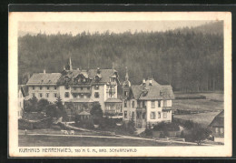 AK Herrenwies Im Bad. Schwarzwald, Blick Zum Kurhaus  - Andere & Zonder Classificatie