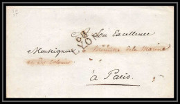 1420 Rhone Marque Postale Lyon 28x14 Pour Ministre De La Marine Et Des Colonies Paris LSC Lettre Cover France - Poste Maritime