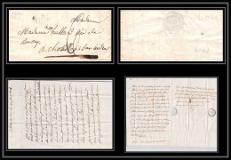 0409 Charente-Maritime Marque Postale - Royan 20x8 Indice 6 Date Rare 22/9/1824 LAC Lettre Cover France - 1801-1848: Précurseurs XIX