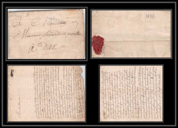 1873 Vienne Marque Postale Poitiers 30x4.5 Indice 12 Pour DAX Landes 24/12/1736 LAC Lettre Cover France - 1701-1800: Precursors XVIII