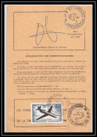 50308 St Fargeau Ponthierry Seine-et-Marne 1967 Poste Aérienne PA N°40 Caravelle Airmail Ordre Reexpedition Temporaire - 1960-.... Covers & Documents