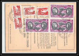 50935 St Germain Du Puch Gironde Poste Aérienne PA N°47 Boucher Hilsz X 3 Airmail Ordre Reexpedition Temporaire Franc - 1960-.... Lettres & Documents