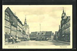 AK Osterode A. H., Partie Am Marktplatz  - Osterode