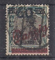 DANZICA  OCCUPAZIONE TEDESCA  1921 FRANCOBOLLO N°34 SOPRASTAMPATO UNIF. 72  USATO  VF - Usados