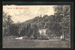 AK Teplitz, Panorama Mit Kurhaus  - Czech Republic