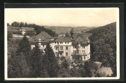 AK Lazne Teplice N. B., Blick Zum Kurhaus  - Czech Republic