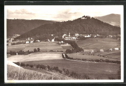 AK Hochwald, Gesamtansicht Mit Ruine Des Schlosses  - Tchéquie