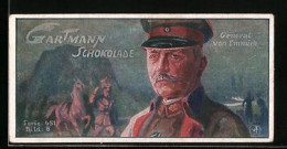 Sammelbild Deutsche Heerführer Im Weltkriege, General Von Emmich  - Autres & Non Classés