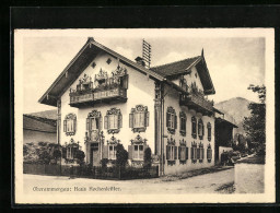 AK Oberammergau, Haus Hochenleitter  - Oberammergau