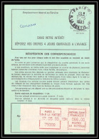 54479 Paris La Boetie Vignette EMA Ordre De Reexpedition Definitif France - EMA (Printer Machine)