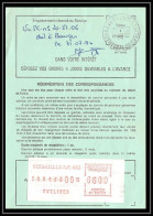 54477 Versailles Yvelines Gironde Vignette EMA Ordre De Reexpedition Definitif France - EMA (Printer Machine)