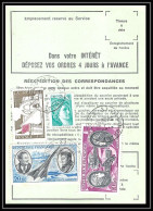 55110 Villandraut Gironde Poste Aérienne PA N°44 Concorde Mermoz St Exupery Ordre De Reexpedition Definitif - 1960-.... Lettres & Documents