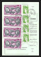 55501 Bordeaux Cauderan Gironde Poste Aérienne PA N°47 Boucher Hilsz X 4 Ordre De Reexpedition Definitif France - 1960-.... Covers & Documents