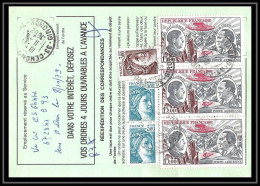 55497 Cenon Principal Gironde Poste Aérienne PA N°48 Guillaumet Codos X 3 Ordre De Reexpedition Definitif France - 1960-.... Covers & Documents