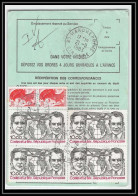55444 Marcheprime Gironde Poste Aérienne PA N°55 Costes Le Brix X 3 Ordre De Reexpedition Definitif France - 1960-.... Lettres & Documents