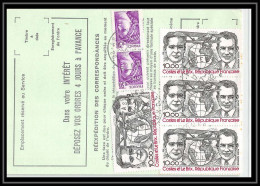 55421 Asques Gironde Poste Aérienne PA N°55 Costes Le Brix X 3 Ordre De Reexpedition Definitif France - 1960-.... Lettres & Documents