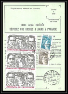 55320 Rauzan Gironde Poste Aérienne PA N°55 Costes Le Brix X 3 Ordre De Reexpedition Definitif France - 1960-.... Covers & Documents