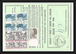 55309 Lege Cap Ferret Bourg Gironde Poste Aérienne PA N°55 Costes Le Brix X 2 Ordre De Reexpedition Definitif France - 1960-.... Covers & Documents