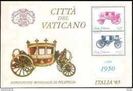 628  Coaches - Voitures - Vatican Yv B 8 - MNH - 1,50 (5) - Cars