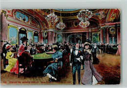 13091651 - Roulette Casino Monte Carlo - Spieltische AK - Autres & Non Classés