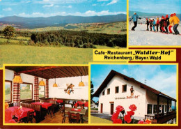 73910920 Reichenberg Riedlhuette Cafe Restaurant Waldler Hof Gastraum Panorama S - Autres & Non Classés