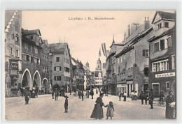 39126451 - Lindau Am Bodensee. Belebte Maximilianstrasse Ungelaufen  Top Erhaltung. - Lindau A. Bodensee