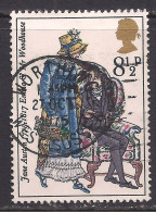 GB 1975 QE2 8 1/2p Birth Cent Jane Austen Used SG 989 ( F569 ) - Used Stamps