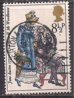 GB 1975 QE2 8 1/2p Birth Cent Jane Austen Used SG 989 ( F582 ) - Used Stamps